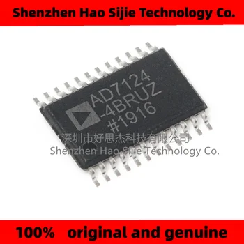 100% чисто нов и оригинален чип аналогово-цифров преобразувател AD7124-4BRUZ AD7124-4 AD7124 TSSOP-24