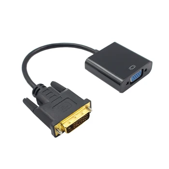 1080P DVI-D 24 1Pin към Женски VGA кабел за HDTV монитора видео адаптер за PC