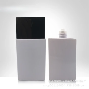 1бр Нова пластмасова бутилка за изстискване на пп 30g50g квадратна бутилка за слънцезащитен крем за ръце маркуч за изолация крем за опаковане на Бутилки за еднократна употреба