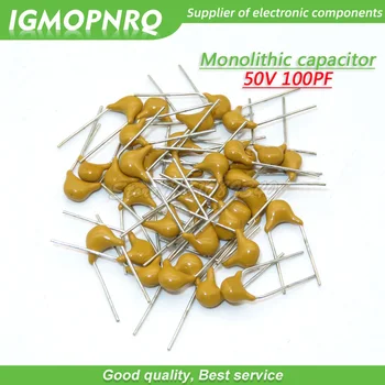 200 бр./лот 100PF 5% 5,08 MM 101 50V 100P MLCC многослоен монолитна керамичен кондензатор Размер: 0805