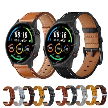 22-мм гривна за Xiaomi Watch Color 2 Каишка за часовник, кожен взаимозаменяеми каишка за Xiaomi Watch S1 Active / Pro Sport Men Band