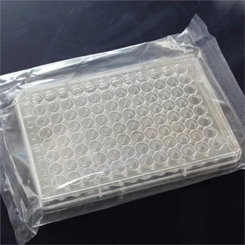 5 бр./лот Лабораторен анализ за Еднократна употреба пластмасови петриеви Панички от полистирол 96 клетки, стерилни, диаметър 6,8 мм