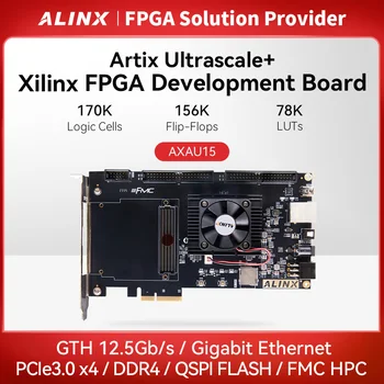 Alinx Xilinx Artix UltraScale + такса за разработка на AXAU15 XCAU15P