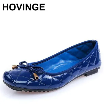 HOVINGE/ Дамски обувки; Вечерни Сватбени Обувки на равна подметка; Дамски Обувки с меки подметки и квадратни пръсти; сезон Пролет-есен, Европейски дизайн на луксозни марка; Стил;