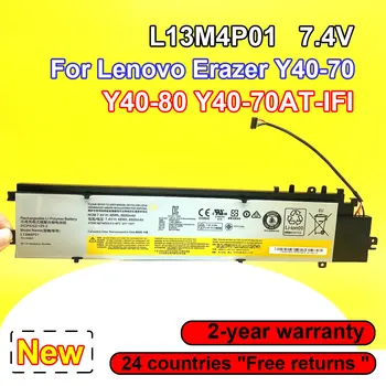 L13M4P01 Батерия за лаптоп Lenovo Erazer Y40-70 Y40-80 Y40-70AT-IFI Серия L13L4P01 L13C4P01 7,4 V, 48Wh 6600mAh Високо качество
