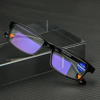 seemfly TR90 Blue Light Readers Женски Мъжки слънчеви Очила За четене Със Защита От Синя Светлина Дальнозоркие Точки, които могат да увеличат използването на Очила За Далекогледство + 4.0