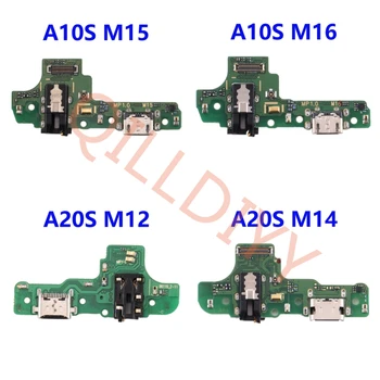 USB порт за зареждане на таксите за свързване на гъвкави кабели, Подмяна на детайли на Samsung Galaxy A10S M15 M16 A20s M12 M14