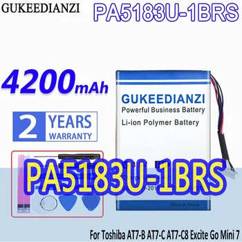 Батерия GUKEEDIANZI висок капацитет PA5183U-1BRS PA5183U1BRS 4200 mah За Toshiba Mini 7 Mini7 AT7-B AT7-C AT7-C8 Excite Go