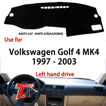 Висококачествена замшевая покриване на арматурното табло TAIJS фабрика за Volkswagen Beetle, Golf 4 MK4 1997-2003 с лявата ръка работи, лидер на продажбите