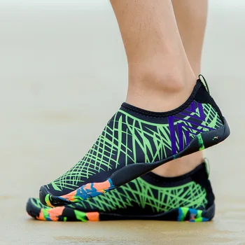 Водоустойчив обувки за жени и мъже, лятна обувки за босоножек, бързо съхнещи водни чорапи за плаж, плуване, упражнения за йога, аква аеробика