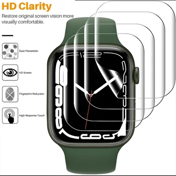 Гидрогелевая Защитно фолио за Apple Watch 7 SE 6 5 4 3 Защитно фолио за екрана серия iWatch 42 мм 38 мм 44 мм 40 мм Не Темперирано