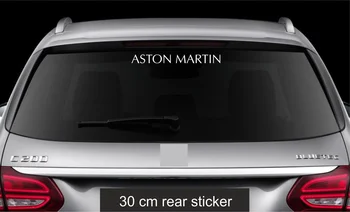 За стикер на задното стъкло, подходящи vinyl стикер Aston Martin с емблемата и логото на автомобила RW3