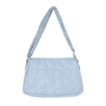 Модни Стеганая чанта-тоут Y166 Голям капацитет за Жени, Стилни Чанти за през рамо