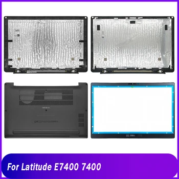 Нова Задния Капак За лаптоп Dell Latitude E7400 7400 LCD Делото Предната Рамка за Долен Корпус Долната Капачка Черно 0KNGTK 0R848V 0V502K