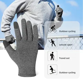 Ръкавици за Облекчаване на Ревматични болки в ставите, ръкавици при артрит, велосипедни ръкавици, ръкавици с магнитен компресия, ръкавици със сензорен екран, Прижимные ръкавици