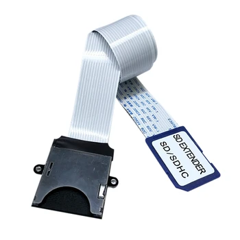 Удължител HFES С карти SD На Карта SD Адаптер За четене на Карти Гъвкав Удължител за Micro-SD На Карта SD / SDHC / SDXC Удължител за Карти с Памет Съставител на