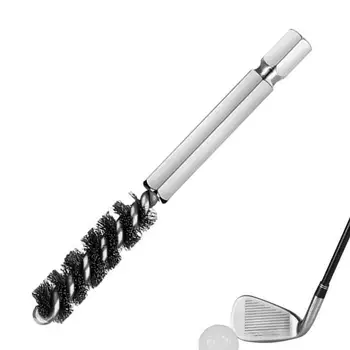 Четка за почистване на голф Четка от неръждаема стомана за продължителна употреба стикове за голф Аксесоар за почистване на стикове за начинаещи