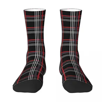 Чорапи All Seasons Crew чорапи GTi в клетката, ежедневни дълги чорапи в стил харадзюку в стил хип-хоп, Аксесоари за мъже и жени, подаръци