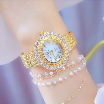 BS Zhengxin Light Луксозни бижута Ins Пшенични часовници Темперамент Дамски часовник