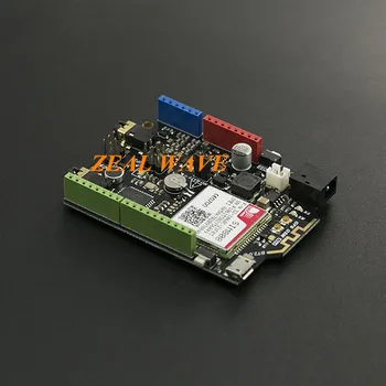 SIM808 с дънна платка Leonardo, съвместима с Arduino платка за управление на DFR0355