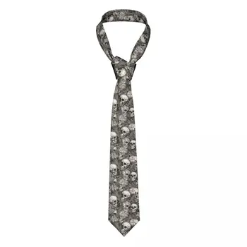Вратовръзка с увядшим лист, Свързан с черепа на Терор, Ежедневни облекла, Вратовръзка, Уличен Вратовръзка, Аксесоари за ризи