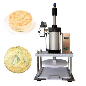 Пневматична преса за торти, машина за пресоване на питки, търговска машина за пресоване на тесто за пица