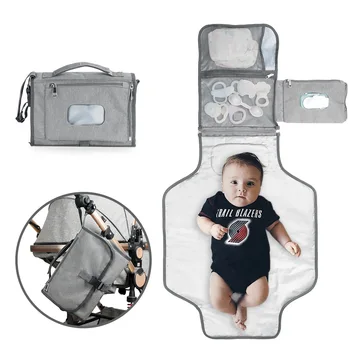 Чанта за памперси, чанта за детска количка, чанта-органайзер, Мултифункционален памперс, за кърмещи майки, водоустойчива чанта за памперси от полиестер за бебета